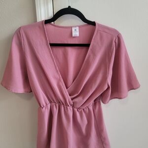 Elegant Pink Blouse